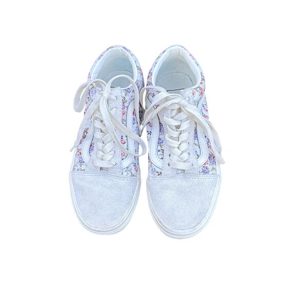 New Vans Old Skool Vintage Floral Print Shoe Size 5.5 women/teens Skater girl - Picture 2 of 7